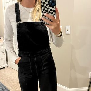 Madewell Black Overalls